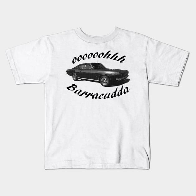 Barracuda Kids T-Shirt by OffKeyDreamer